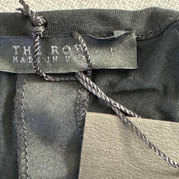The Row Roger Tank in Black Size Large Italian Viscose Made in USA New - Picture 5 of 7